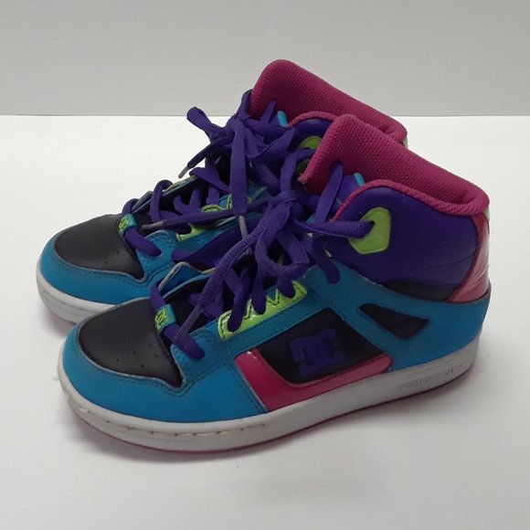 DC Youth Rebound J Skate Shoes - Picture 3 of 8